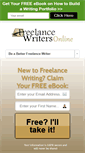 Mobile Screenshot of freelancewritersonline.com